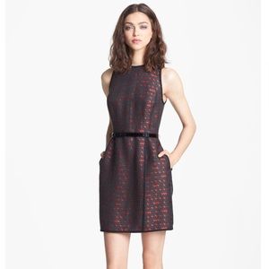 Miss Wu ‘Gallone’ Jacquard Dress - Size 10